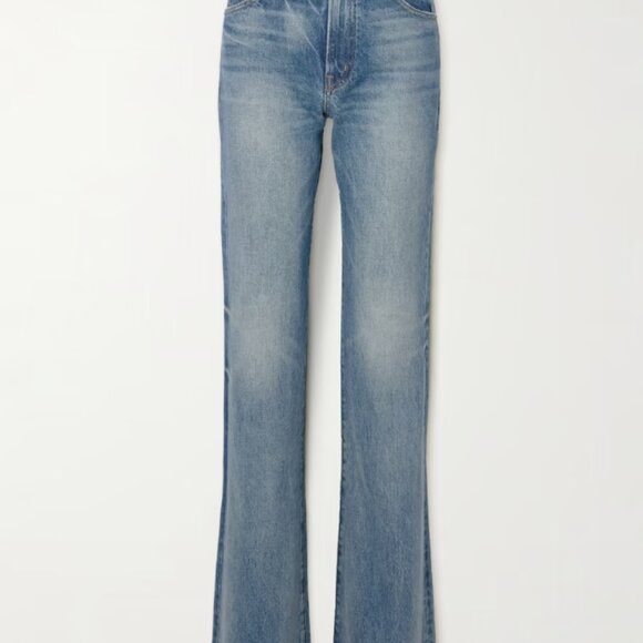 Nili Lotan Denim - NILI LOTAN Joan high-rise straight-leg jeans size 29